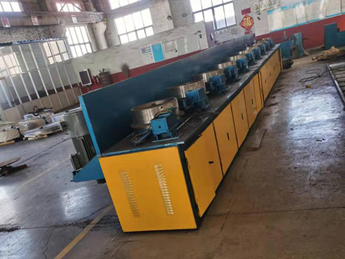 Flux cored wire forming machine